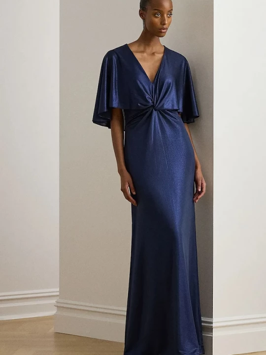 Obrázek produktu Lauren Ralph Lauren rozšířené šaty námořnická modř