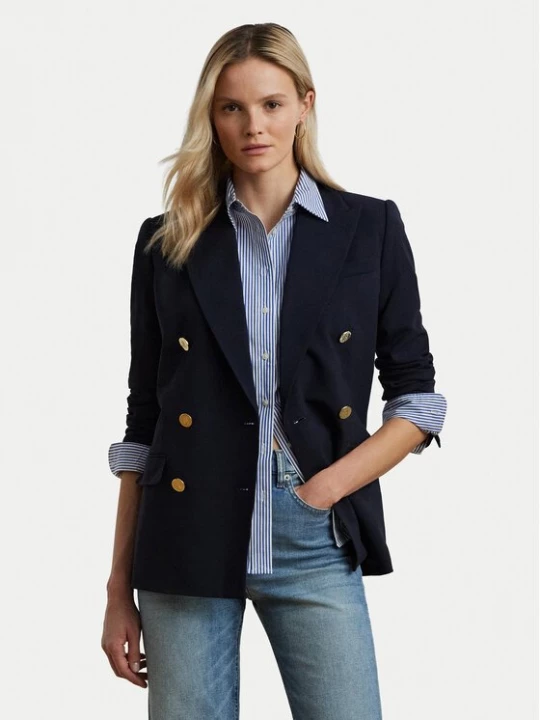 Obrázek produktu LAUREN RALPH LAUREN Sako 200911071001 Tmavomodrá Straight Fit