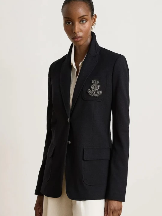 Obrázek produktu Lauren Ralph Lauren sako dámské s viskózou černá