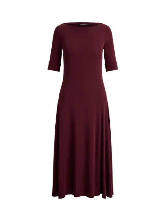 Obrázek produktu Lauren Ralph Lauren Šaty burgundská červeň