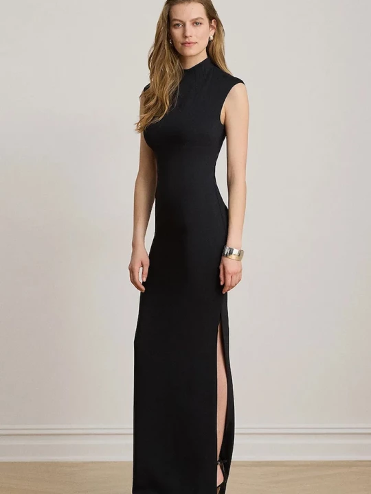 Obrázek produktu Lauren Ralph Lauren šaty s viskózou černá