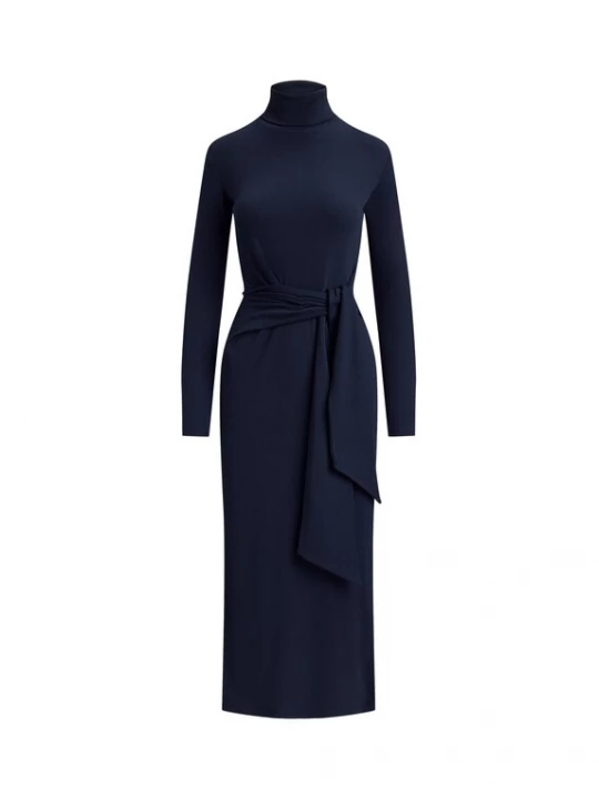 Obrázek produktu Lauren Ralph Lauren Petite Úpletové šaty noční modrá