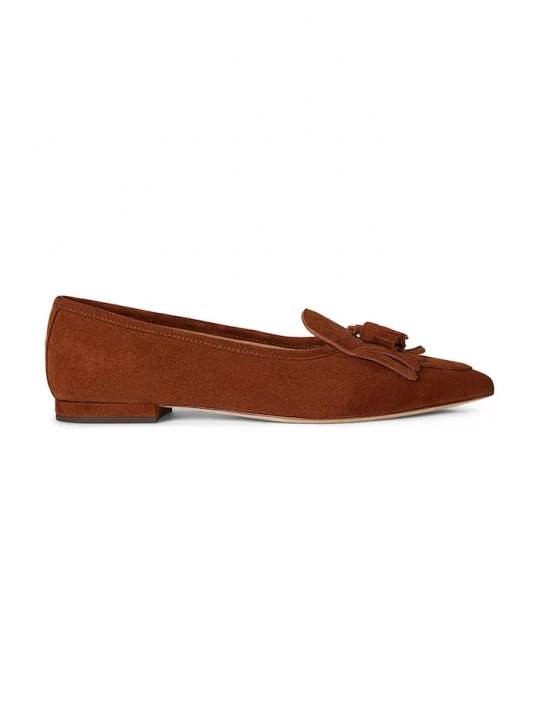 Obrázek produktu Lauren Ralph Lauren Semišové baleríny Lauren Ralph Lauren Londyn Klt hnědá