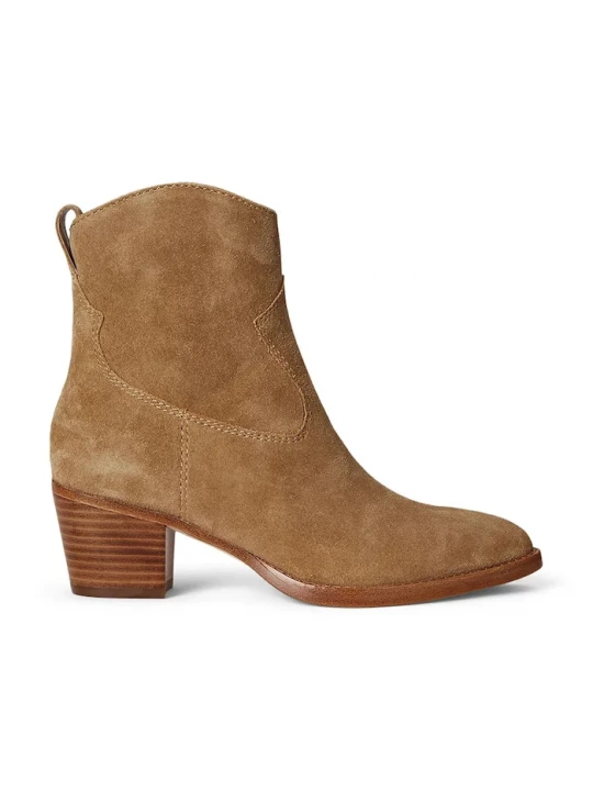 Obrázek produktu Lauren Ralph Lauren Semišové boty Harpher hnědá