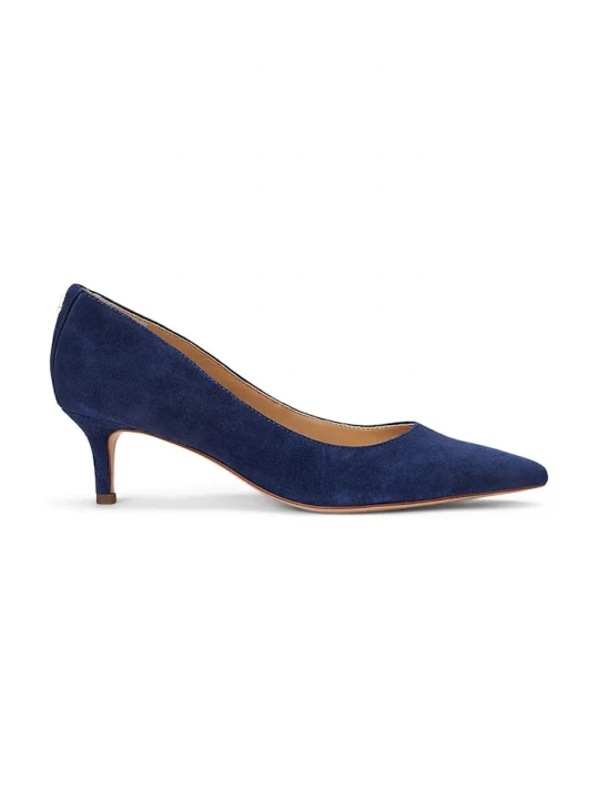 Obrázek produktu Lauren Ralph Lauren Semišové lodičky Lauren Ralph Lauren Adrienne námořnická modř