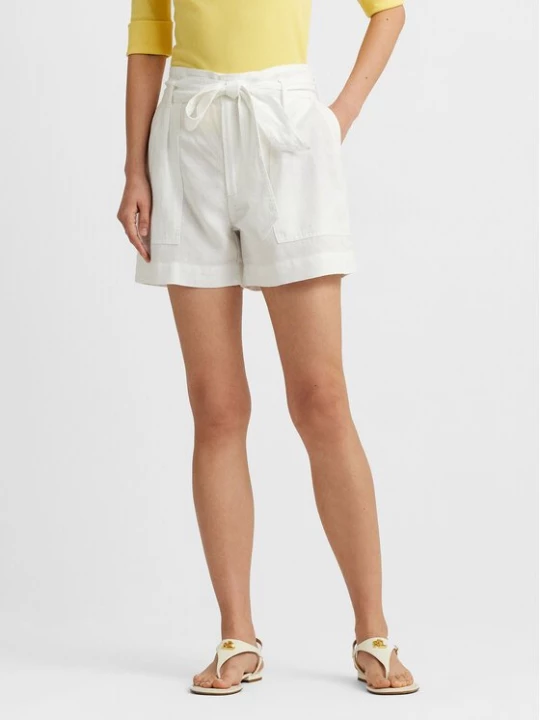 Obrázek produktu Lauren Ralph Lauren Šortky z materiálu 200862093001 Bílá Relaxed Fit