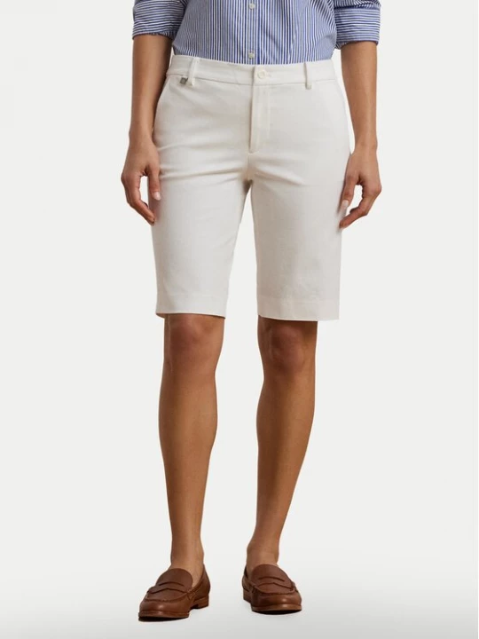Obrázek produktu Lauren Ralph Lauren Šortky z materiálu Bsr-Btms 200661653 Bílá Regular Fit