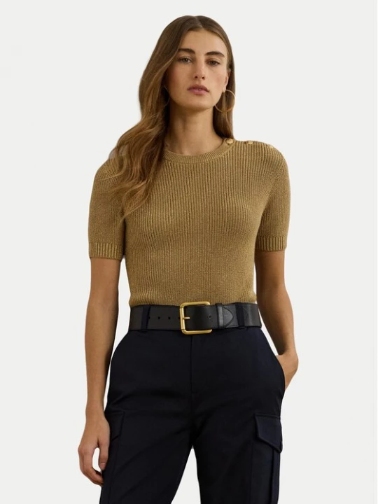 Obrázek produktu LAUREN RALPH LAUREN Svetr 200957475001 Zlatá