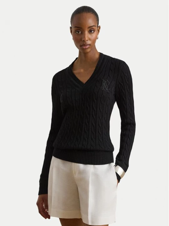 Obrázek produktu LAUREN RALPH LAUREN Svetr Meren 200888795004 Černá Regular Fit