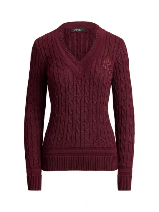 Obrázek produktu Lauren Ralph Lauren Svetr 'MEREN' bordó