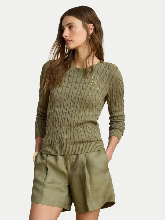 Obrázek produktu LAUREN RALPH LAUREN Svetr Montiva 200P14039004 Zelená Regular Fit