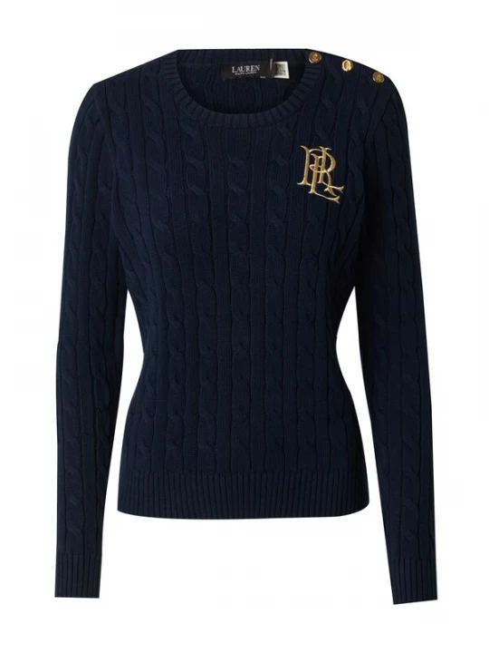 Obrázek produktu Lauren Ralph Lauren Svetr námořnická modř / zlatá