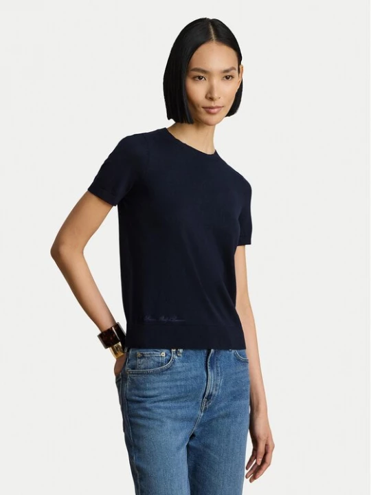 Obrázek produktu LAUREN RALPH LAUREN T-Shirt 200P14055003 Tmavomodrá Regular Fit