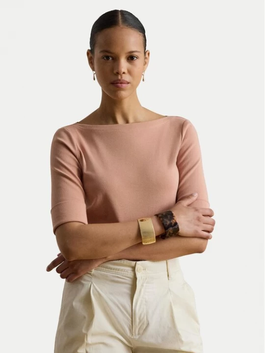Obrázek produktu LAUREN RALPH LAUREN T-Shirt Judy 200654963203 Růžová Regular Fit