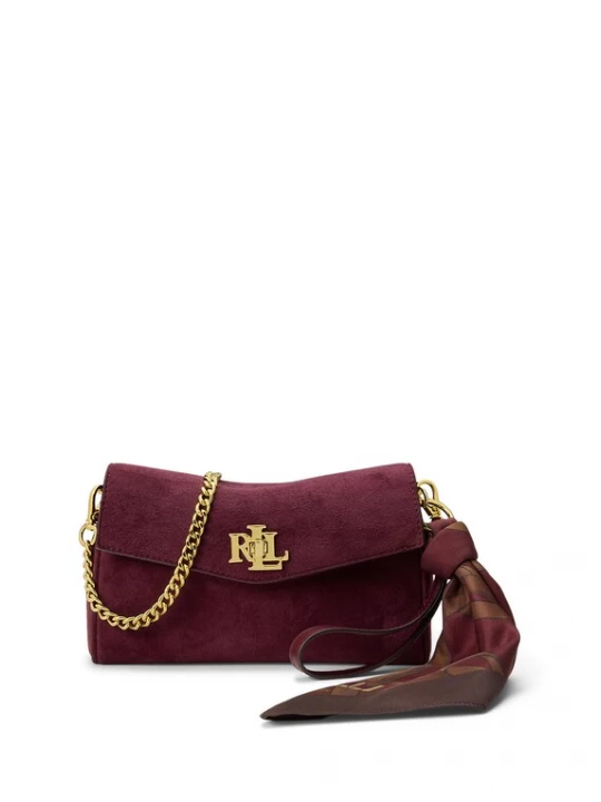 Obrázek produktu Lauren Ralph Lauren Taška přes rameno burgundská červeň