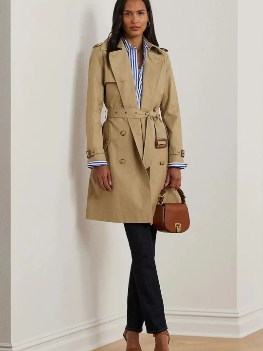Obrázek produktu Lauren Ralph Lauren Trench kabát Lauren Ralph Lauren béžová