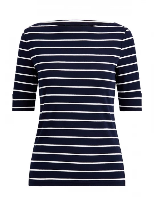 Obrázek produktu Lauren Ralph Lauren Tričko  námořnická modř / bílá
