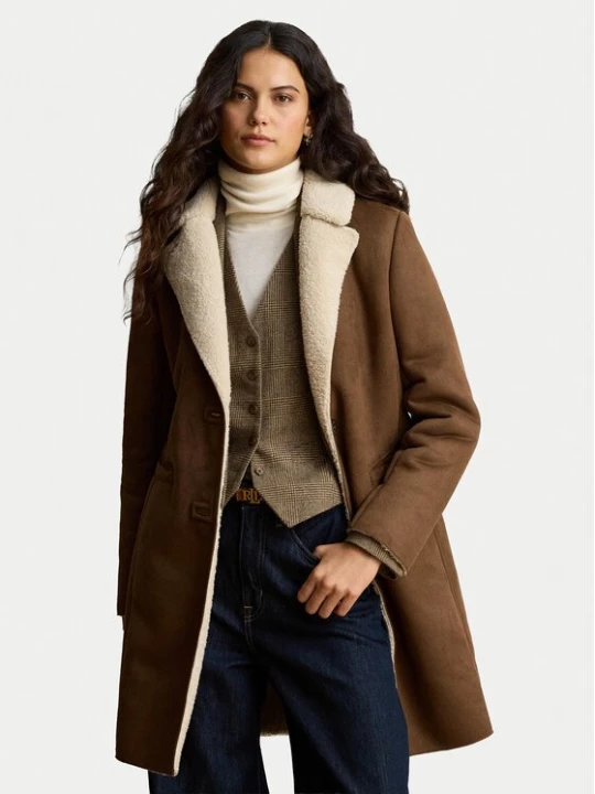Obrázek produktu LAUREN RALPH LAUREN Umělá kožešina 297P04121003 Hnědá Regular Fit