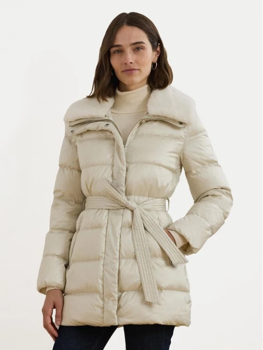 Obrázek produktu LAUREN RALPH LAUREN Vatovaná bunda 297957500002 Écru Regular Fit Krémová