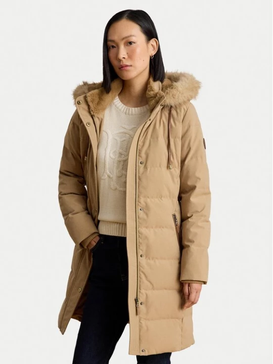 Obrázek produktu LAUREN RALPH LAUREN Vatovaná bunda 297957509007 Béžová Regular Fit