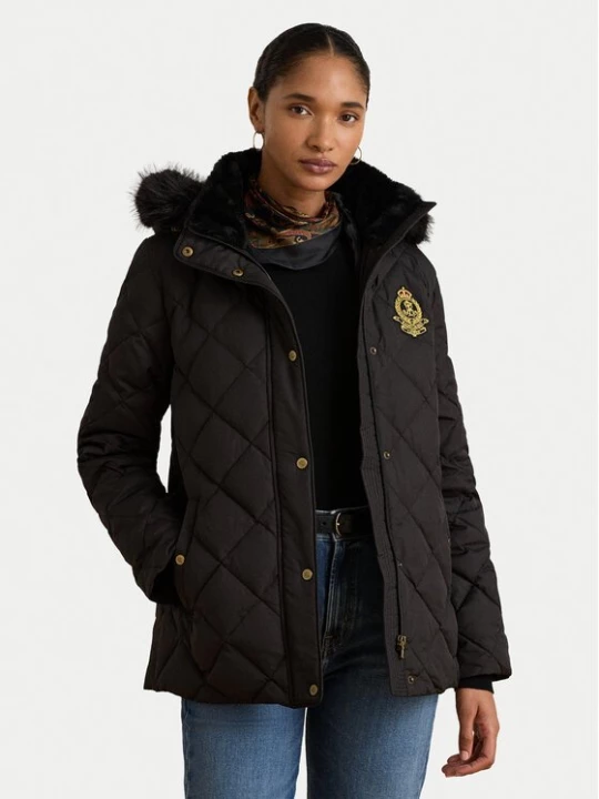 Obrázek produktu LAUREN RALPH LAUREN Vatovaná bunda 297P23456002 Černá Regular Fit