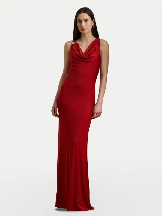 Obrázek produktu LAUREN RALPH LAUREN Večerní šaty 253971057002 Červená Slim Fit