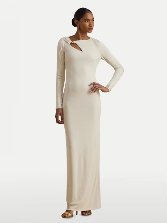 Obrázek produktu LAUREN RALPH LAUREN Večerní šaty 253P03589002 Krémová Slim Fit