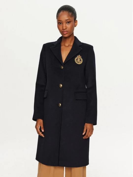 Obrázek produktu LAUREN RALPH LAUREN Vlněný kabát 297958509002 Tmavomodrá Regular Fit