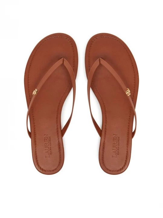 Obrázek produktu LAUREN RALPH LAUREN Žabky Raquel 802953931006 Hnědá