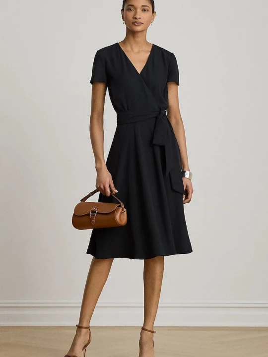 Obrázek produktu Lauren Ralph Lauren zavinovací šaty černá
