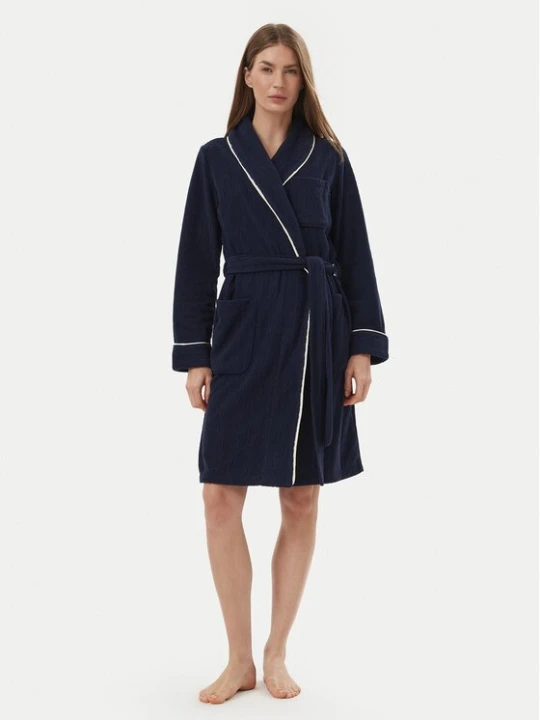 Obrázek produktu LAUREN RALPH LAUREN Župan ILN02564 Tmavomodrá