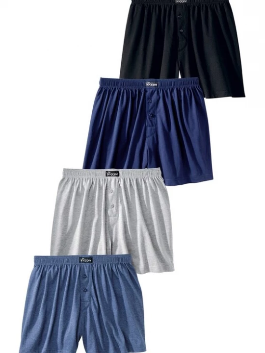 Obrázek produktu LE JOGGER Boxerky marine modrá / námořnická modř / šedá / černá