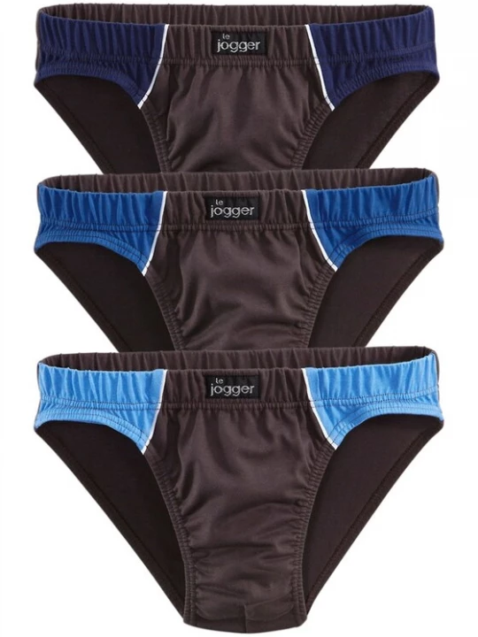 Obrázek produktu LE JOGGER Slipy královská modrá / světlemodrá / tmavě modrá / černá