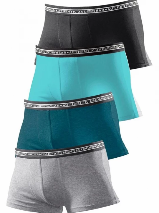 Obrázek produktu Authentic Le Jogger Boxerky tyrkysová / šedá / petrolejová / černá