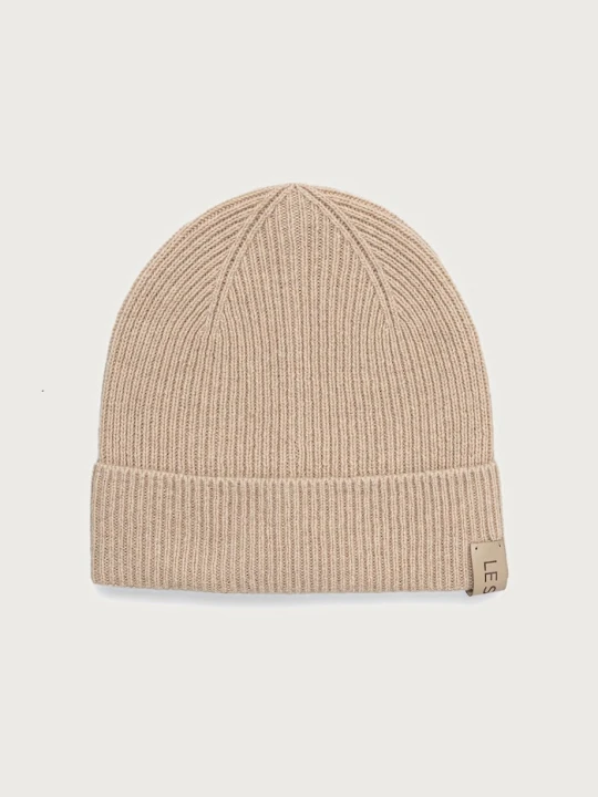 Obrázek produktu LE SH KA headwear LE SH KA pletená čepice dámská vlněná Beige Cashnere Hat