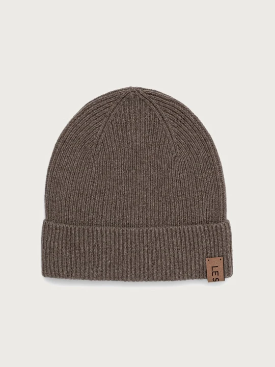 Obrázek produktu LE SH KA headwear LE SH KA pletená čepice dámská vlněná Brown Cashnere Hat