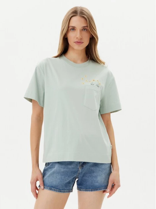 Obrázek produktu Lee T-Shirt Embroidery Pocket 112363833 Zelená Relaxed Fit