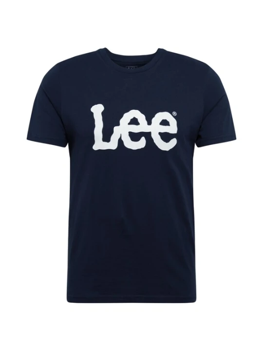 Obrázek produktu Lee Tričko 'WOBBLY LOGO TEE' námořnická modř / bílá