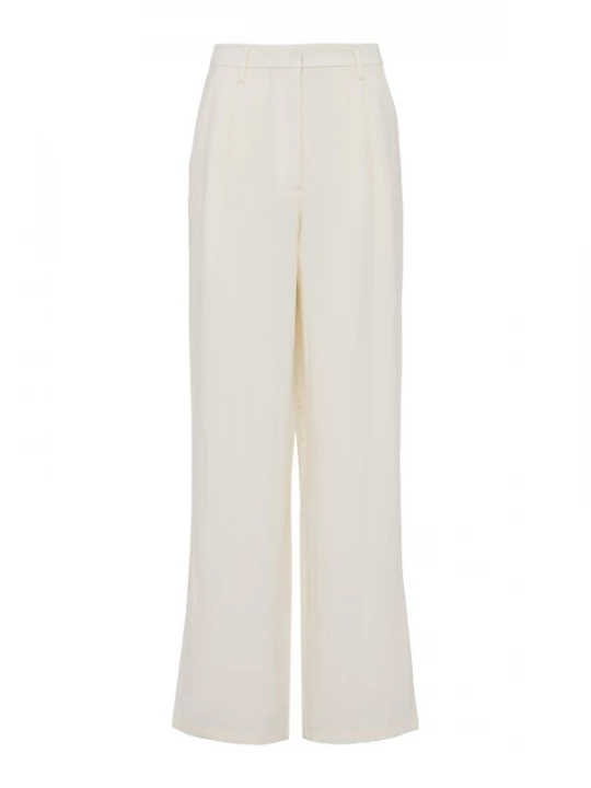 Obrázek produktu LeGer by Lena Gercke Kalhoty se sklady v pase 'Thorina' offwhite