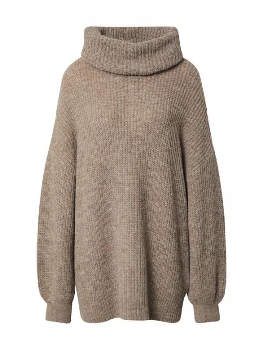 Obrázek produktu LeGer by Lena Gercke Maxi svetr 'Juna'  hnědá / hnědý melír