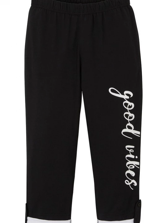 Obrázek produktu Legginsy 3 / 4 z bawełny organicznej BonPrix czarny