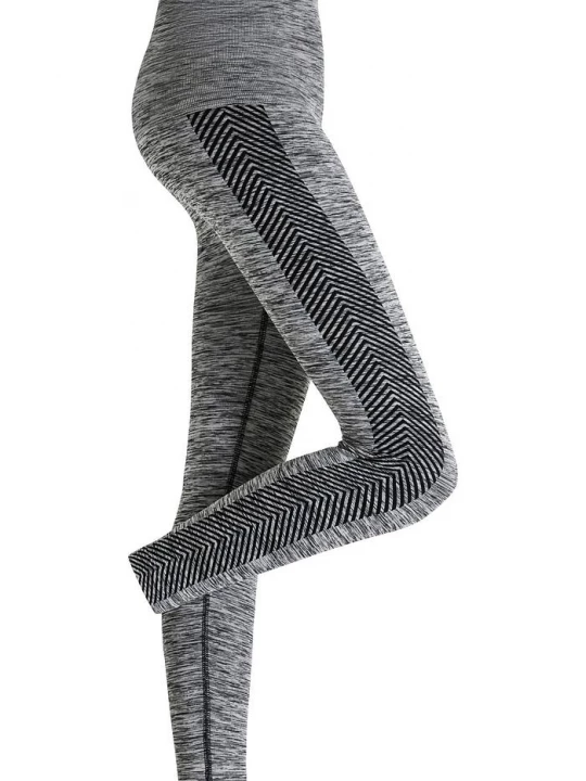 Obrázek produktu "Legginsy bezszwowe shape ""wyszczuplające brzuch"", silny stopień modelowania sylwetki" BonPrix szary