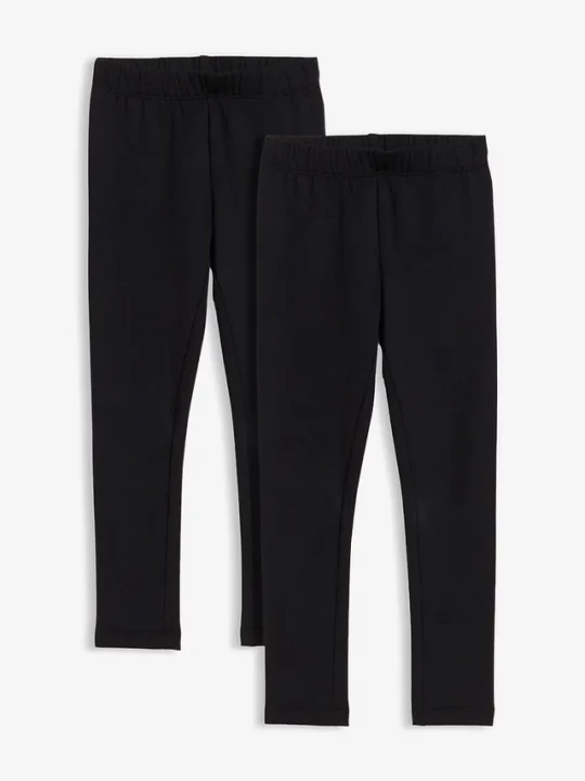 Obrázek produktu Legginsy termiczne (2 szt.) BonPrix czarny