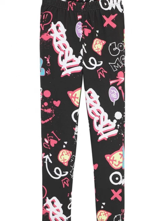 Obrázek produktu Legginsy z bawełną organiczną BonPrix czarny