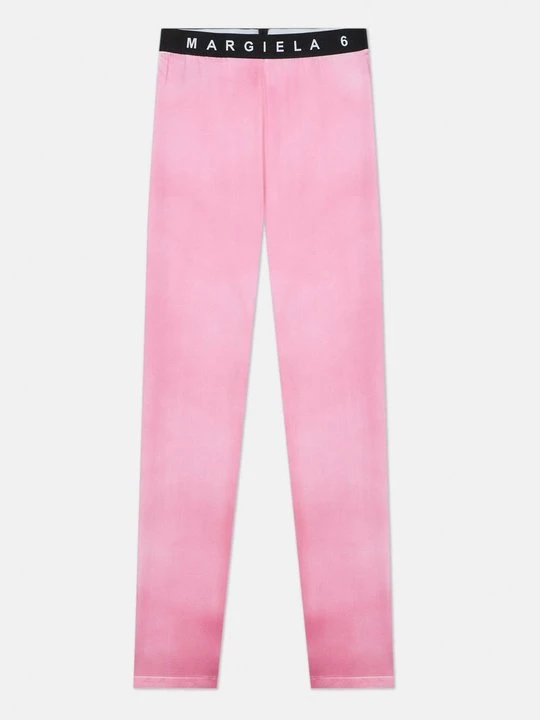 Obrázek produktu Legíny - kalhoty MM6 Maison Margiela růžová