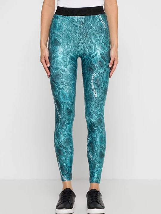 Obrázek produktu Legíny - kalhoty Versace Jeans Couture tyrkysová