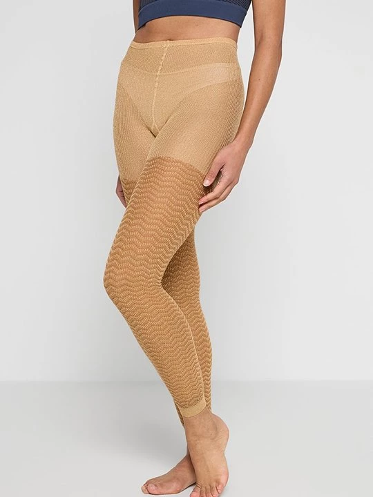Obrázek produktu Legíny - punčochy Missoni zlatá barva