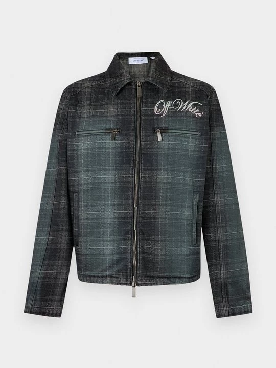 Obrázek produktu Lehká bunda Off White modrý denim