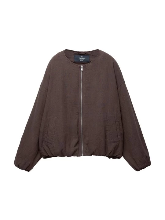 Obrázek produktu Lehká bunda PULL&BEAR tmavě hnědá
