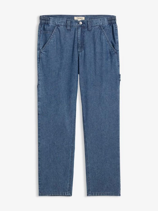 Obrázek produktu Lehké džíny Carpenter, Relaxed Fit, s pružným pasem, Straight BonPrix